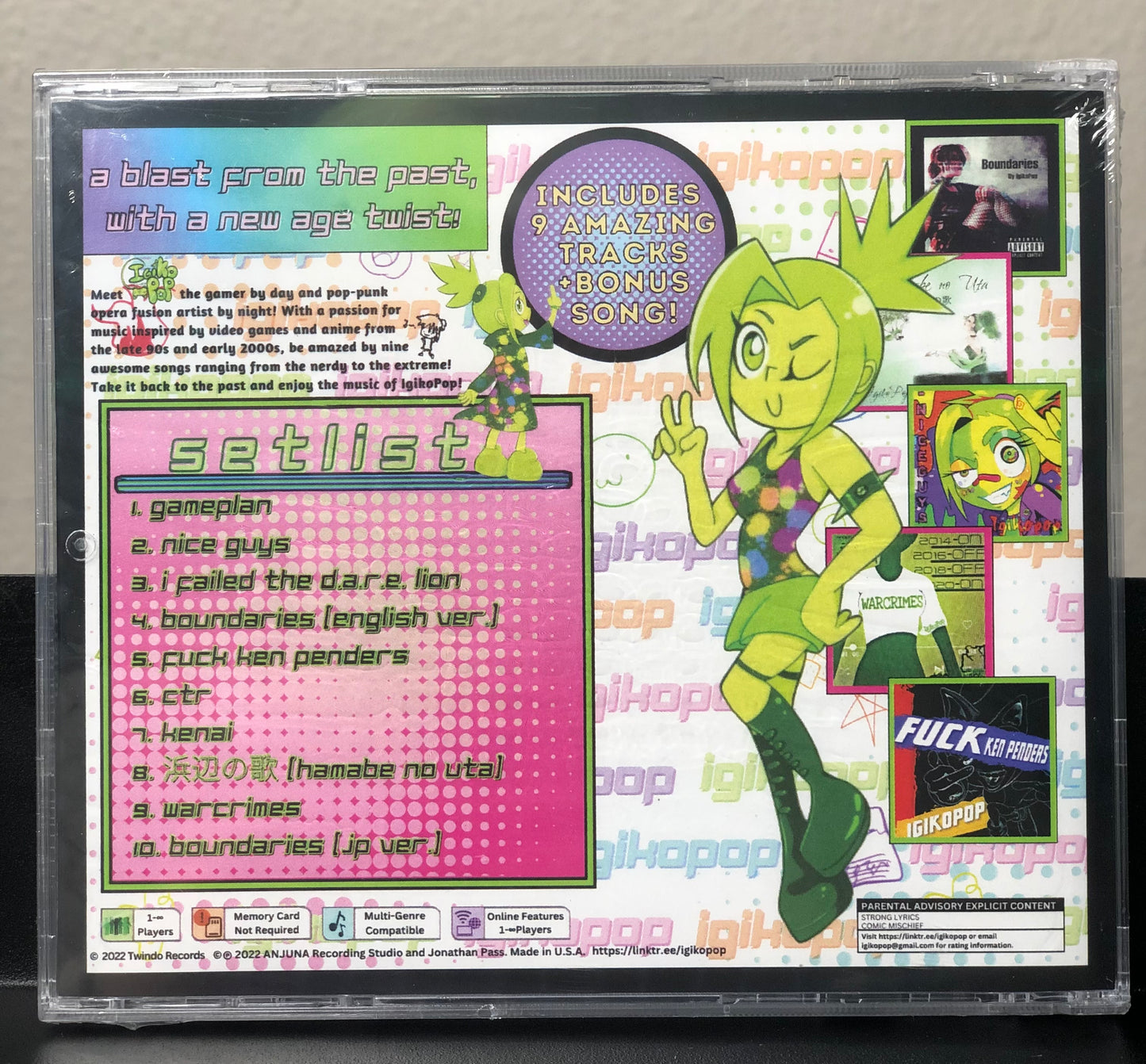 “IgikoPop 1st Mix” Collectors CD